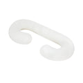 Coussin de grossesse en C – coton bio beige
