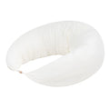 Coussin de grossesse et d’allaitement en C – coton bio beige