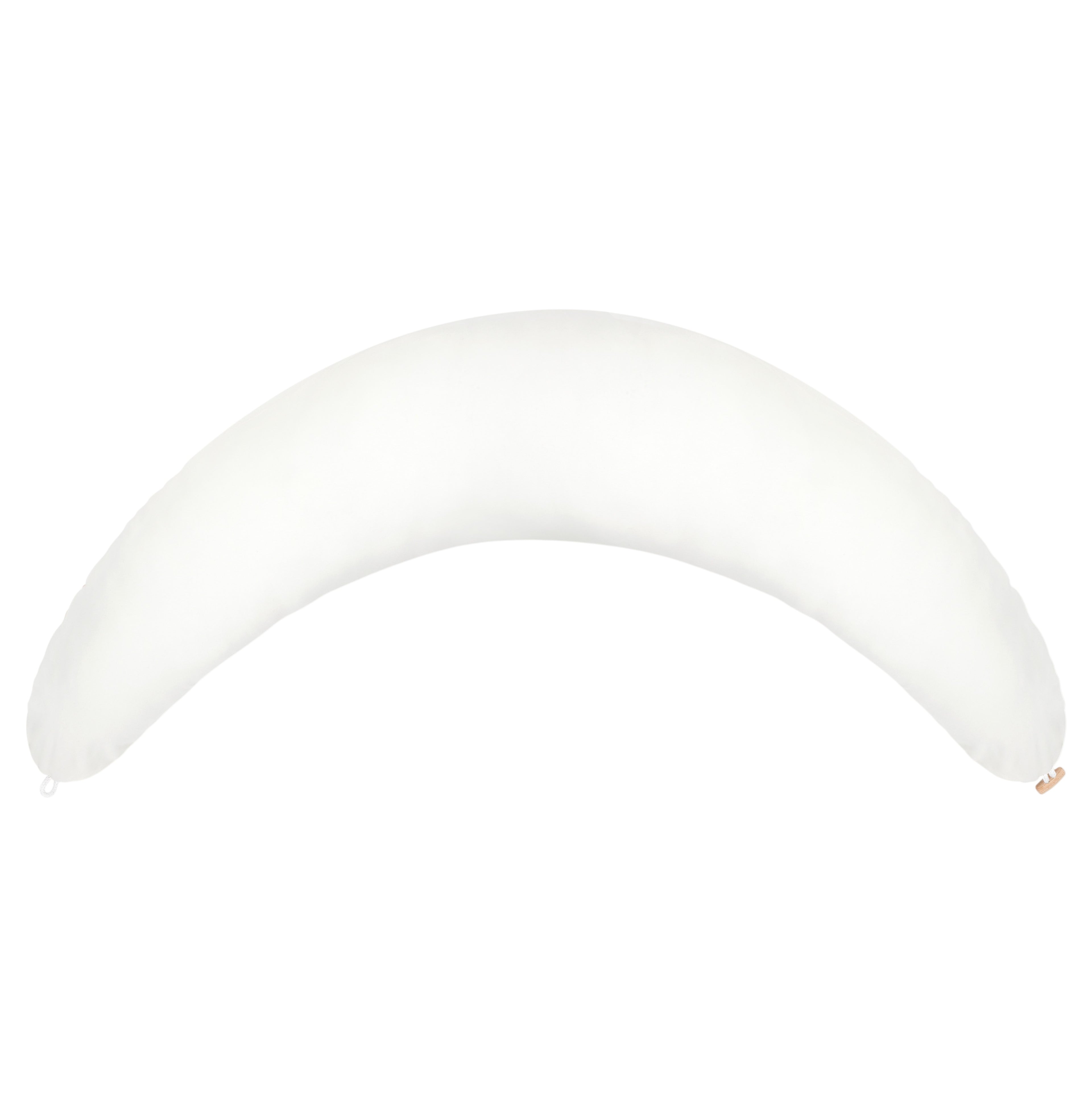 Coussin de grossesse et d’allaitement en C – coton bio beige