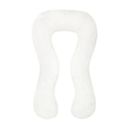Coussin de grossesse et d’allaitement en U – coton bio beige
